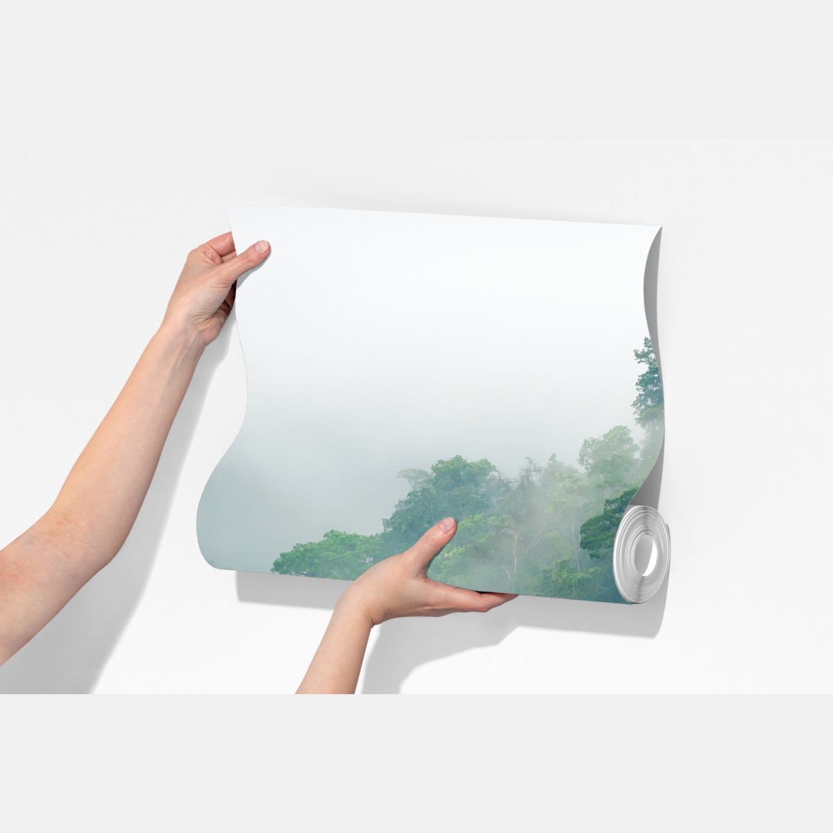 Fototapeta poranna mgła nad Kaeng Krachan – Wallissimo® Fototapeta poranna mgła nad Kaeng Krachan – Wallissimo®