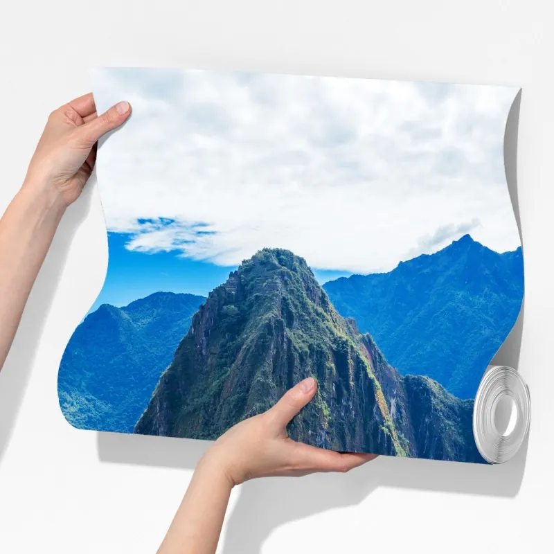 Fototapeta Machu Picchu starożytna cytadela Andów – Wallissimo® Fototapeta Machu Picchu starożytna cytadela Andów – Wallissimo®