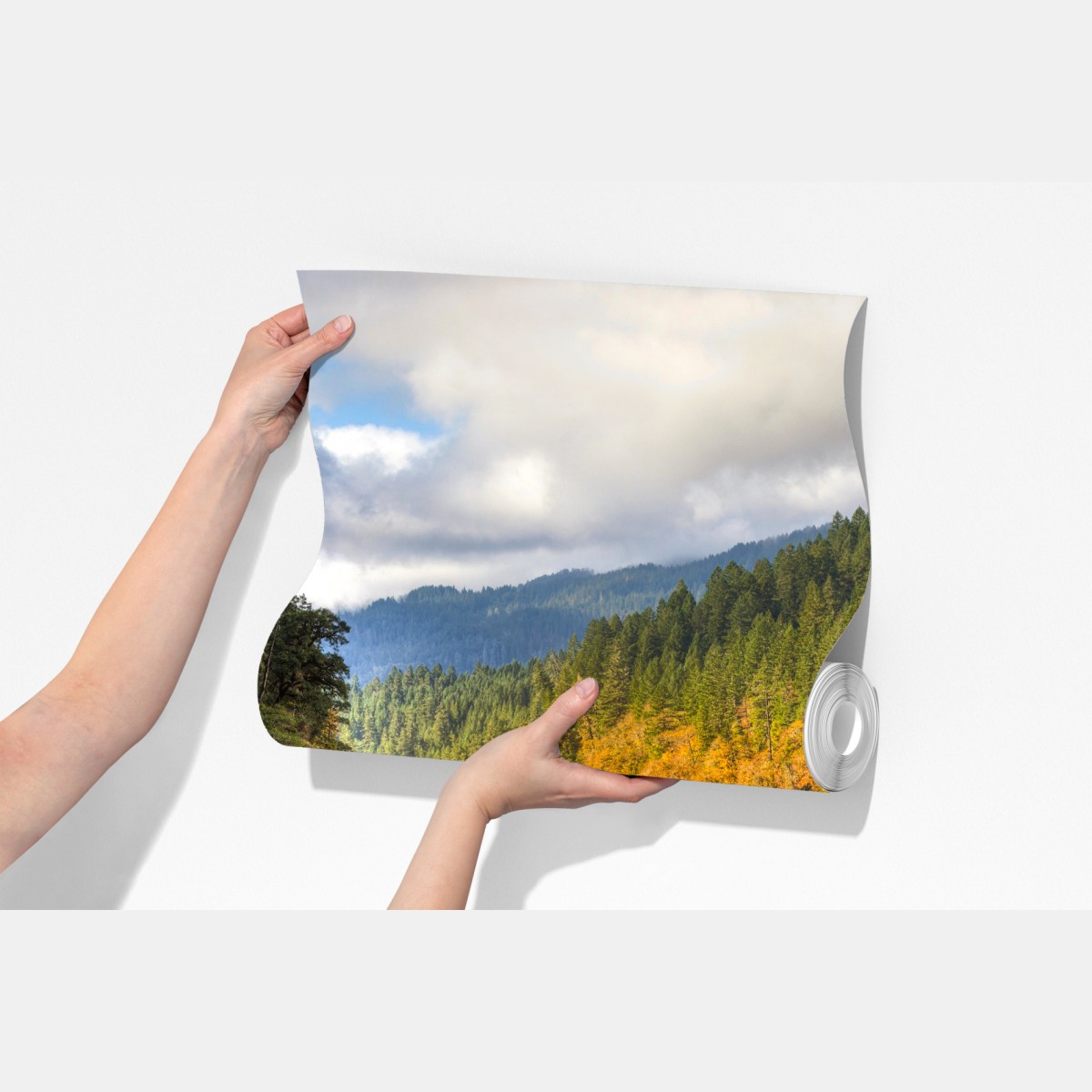 Fototapeta Rogue River jesienne odbicia – Wallissimo® Fototapeta Rogue River jesienne odbicia – Wallissimo®