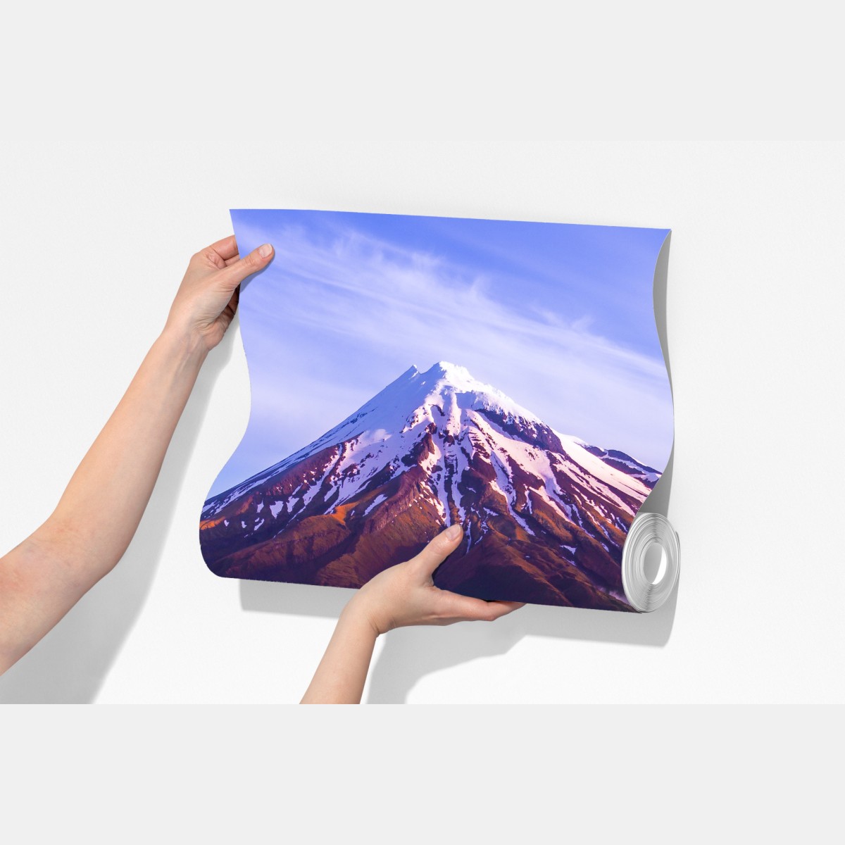 Fototapeta majestatyczne odbicie góry o wschodzie słońca – Wallissimo® Fototapeta majestatyczne odbicie góry o wschodzie słońca – Wallissimo®