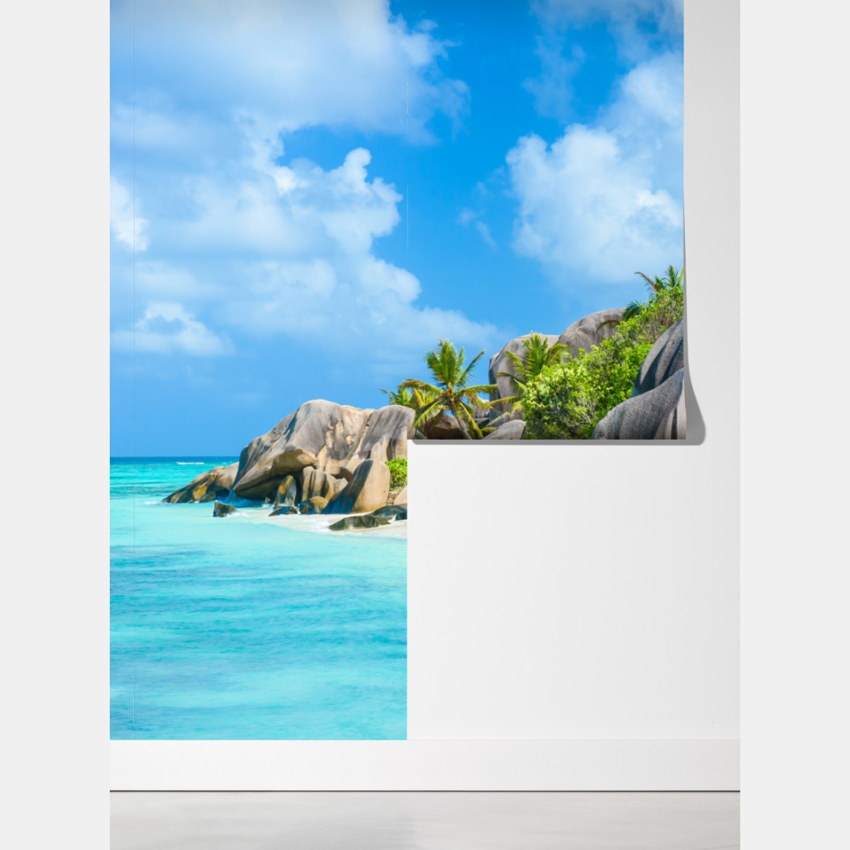 Fototapeta plaża Anse Source d'Argent, La Digue – Wallissimo® Fototapeta plaża Anse Source d'Argent, La Digue – Wallissimo®
