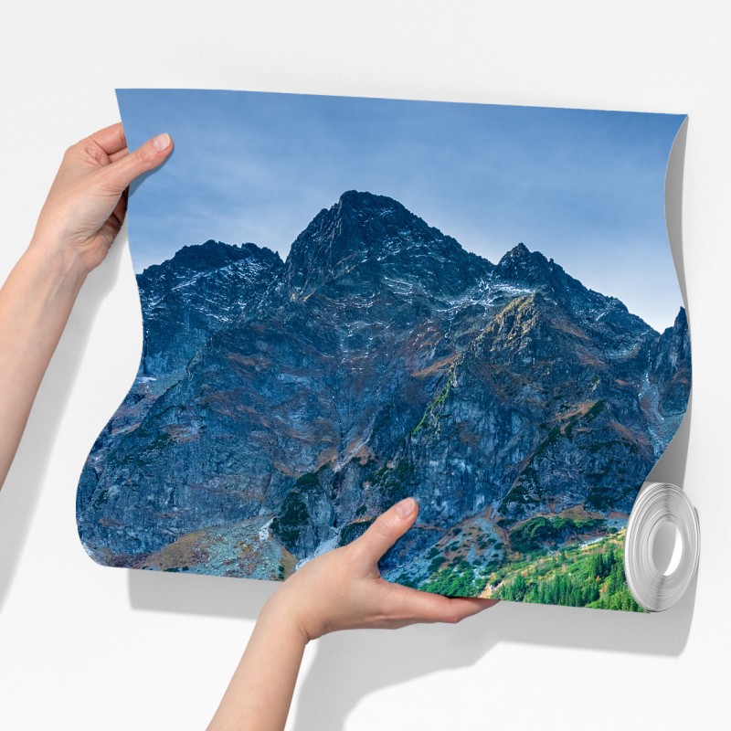 Fototapeta Morskie Oko zielone jezioro w Tatrach – Wallissimo® Fototapeta Morskie Oko zielone jezioro w Tatrach – Wallissimo®