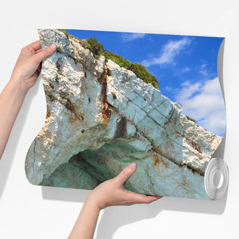 Fototapeta błękitne jaskinie na Zakynthos – Wallissimo® Fototapeta błękitne jaskinie na Zakynthos – Wallissimo®