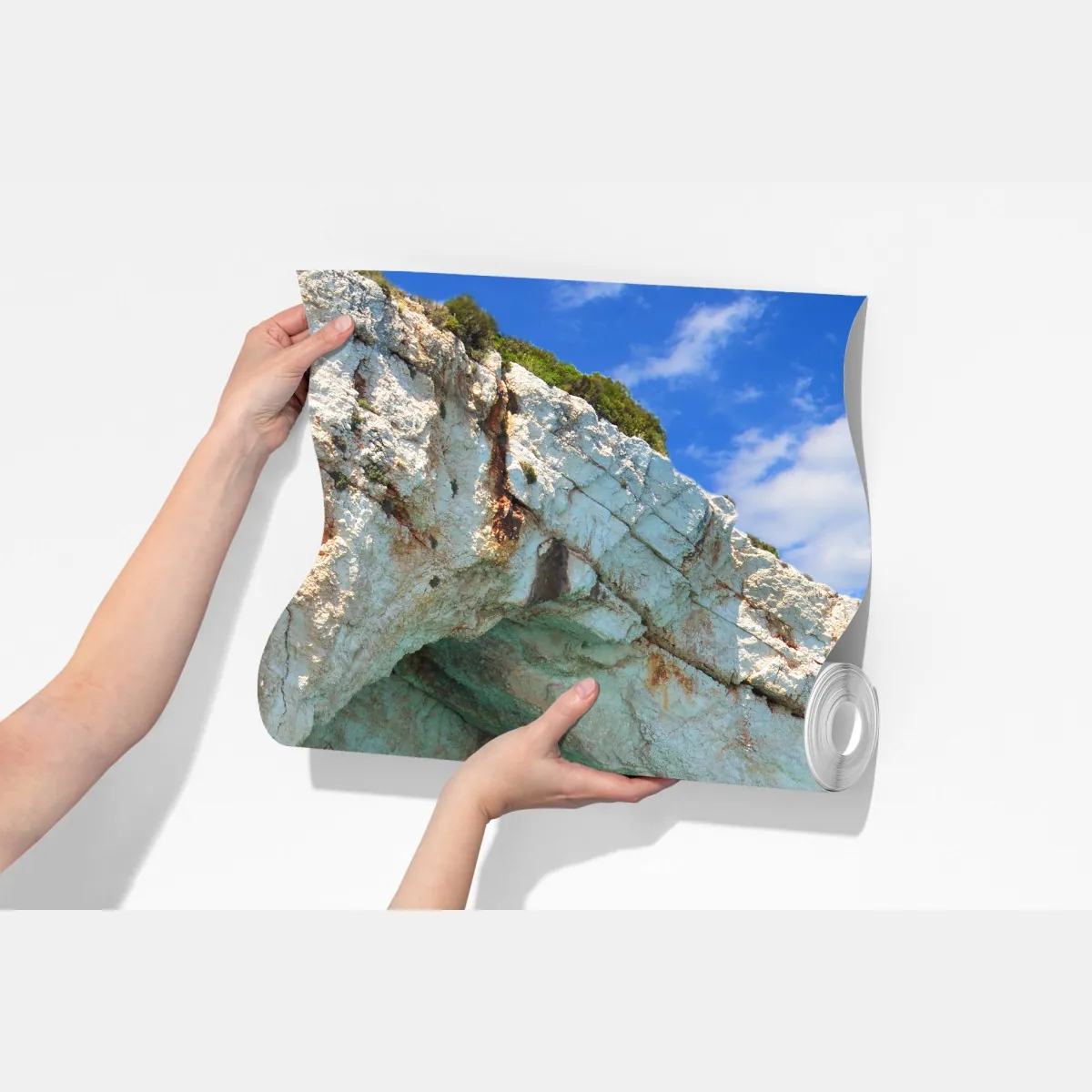 Fototapeta błękitne jaskinie na Zakynthos – Wallissimo® Fototapeta błękitne jaskinie na Zakynthos – Wallissimo®