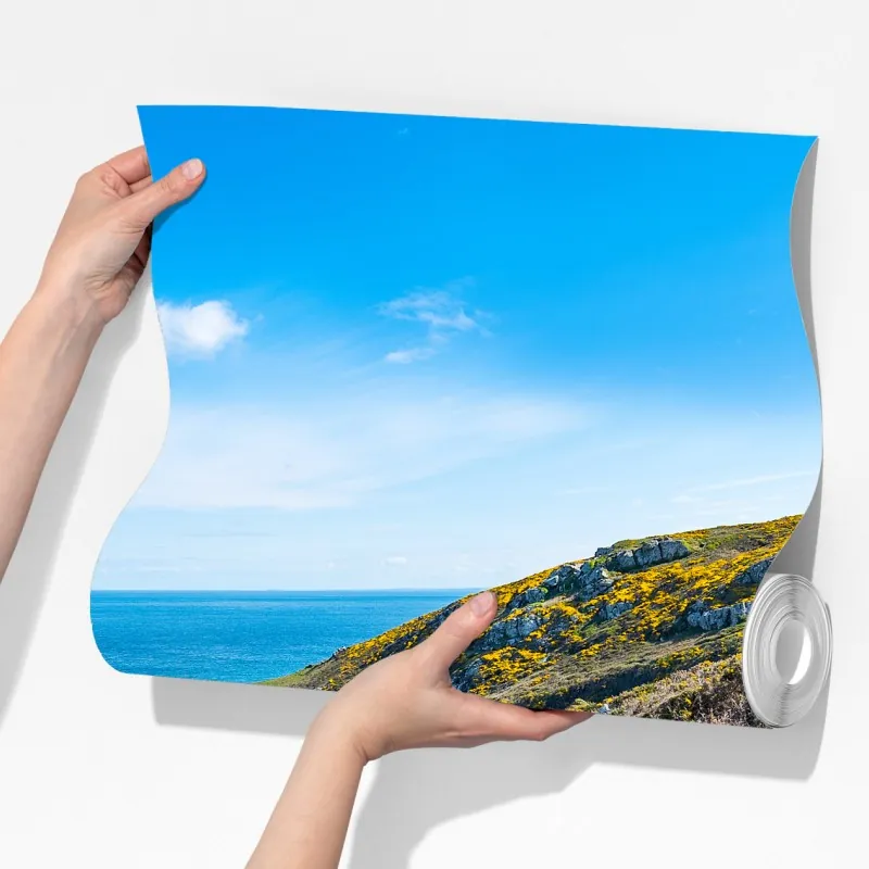 Fototapeta ścieżka wybrzeżna do Hor Point, St Ives – Wallissimo® Fototapeta ścieżka wybrzeżna do Hor Point, St Ives – Wallissimo®