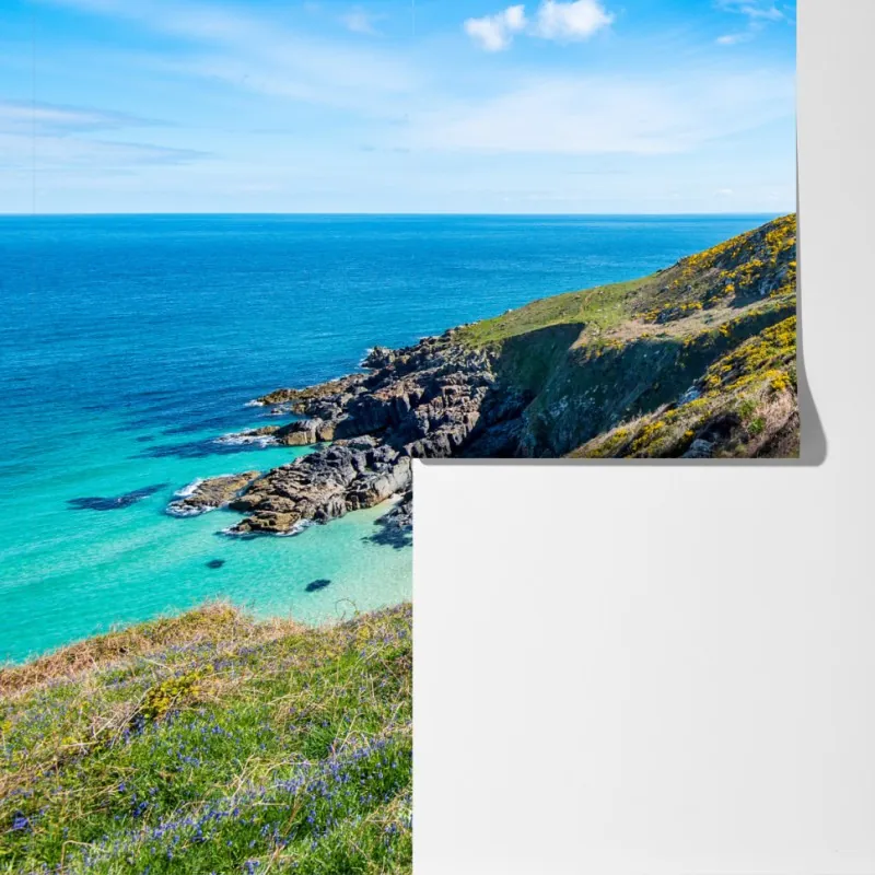 Fototapeta ścieżka wybrzeżna do Hor Point, St Ives – Wallissimo® Fototapeta ścieżka wybrzeżna do Hor Point, St Ives – Wallissimo®