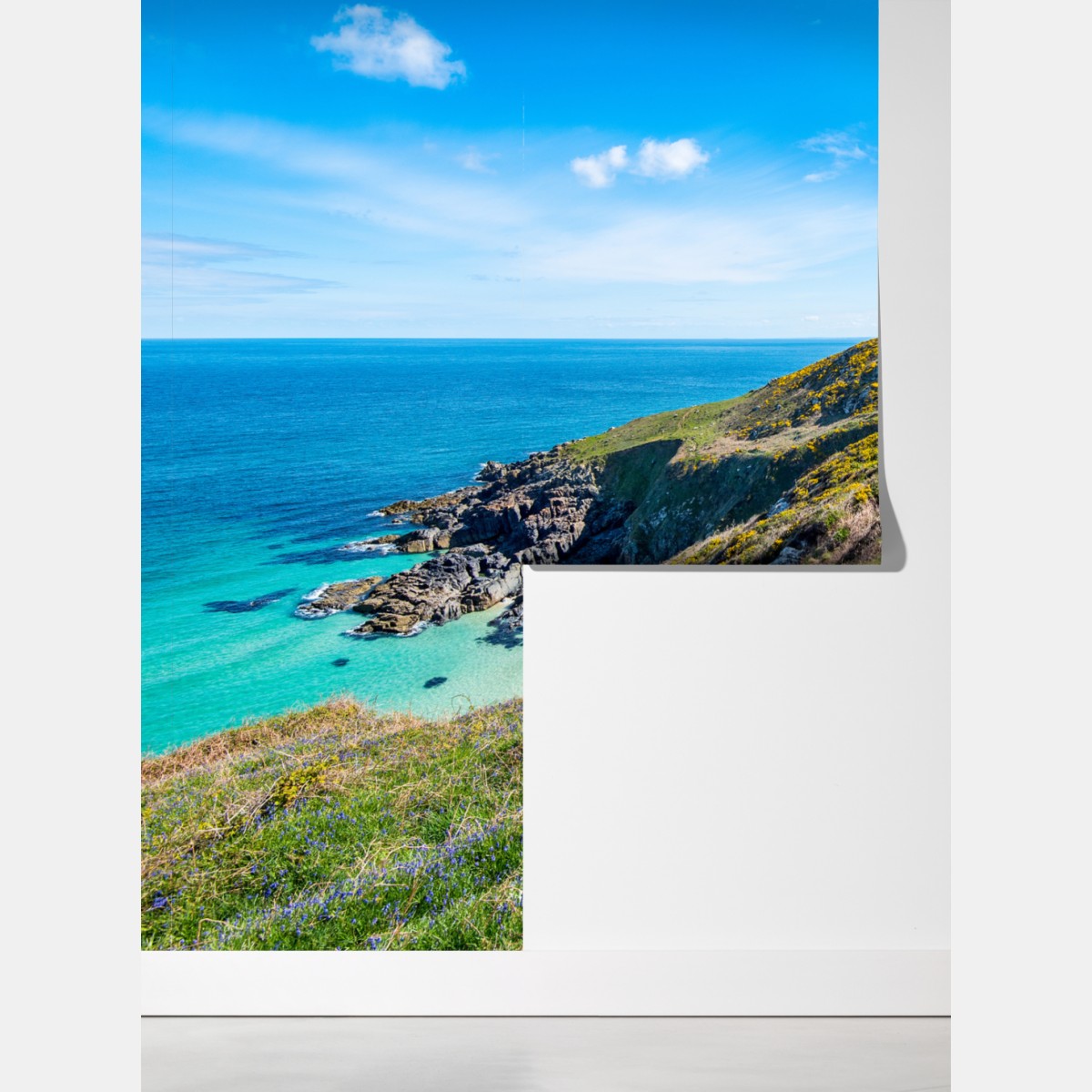 Fototapeta ścieżka wybrzeżna do Hor Point, St Ives – Wallissimo® Fototapeta ścieżka wybrzeżna do Hor Point, St Ives – Wallissimo®