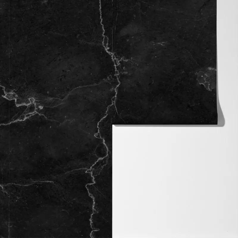 Fototapeta czarna faktura marmuru – Wallissimo® Fototapeta czarna faktura marmuru – Wallissimo®
