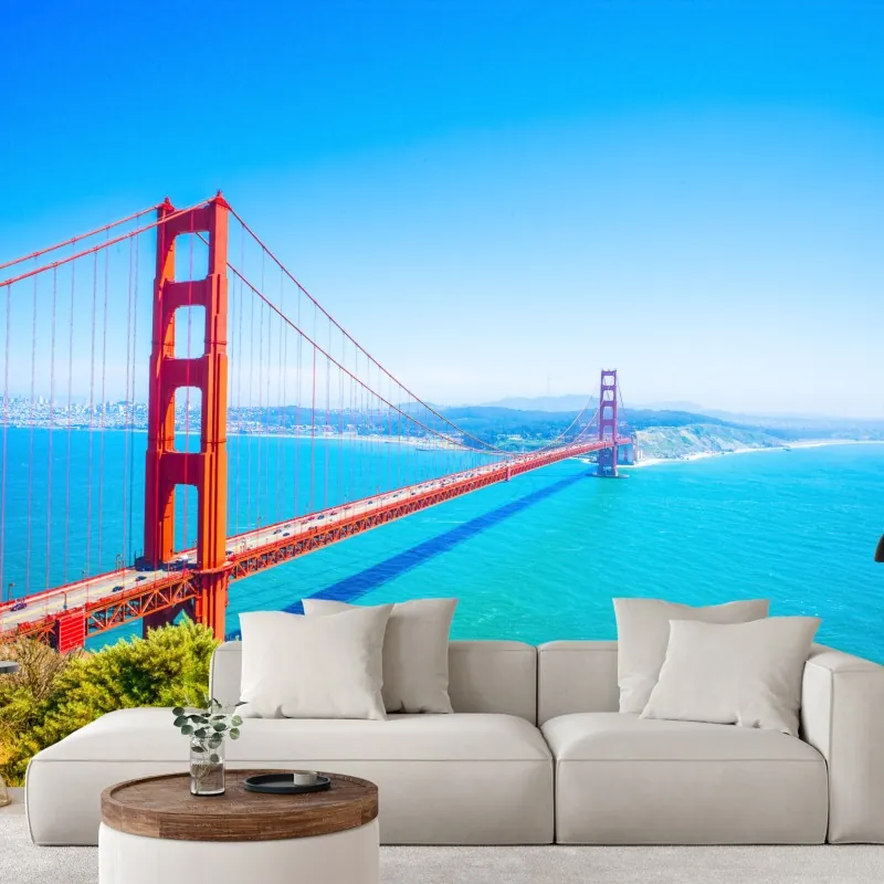 Fototapeta most Golden Gate nad zatoką San Francisco