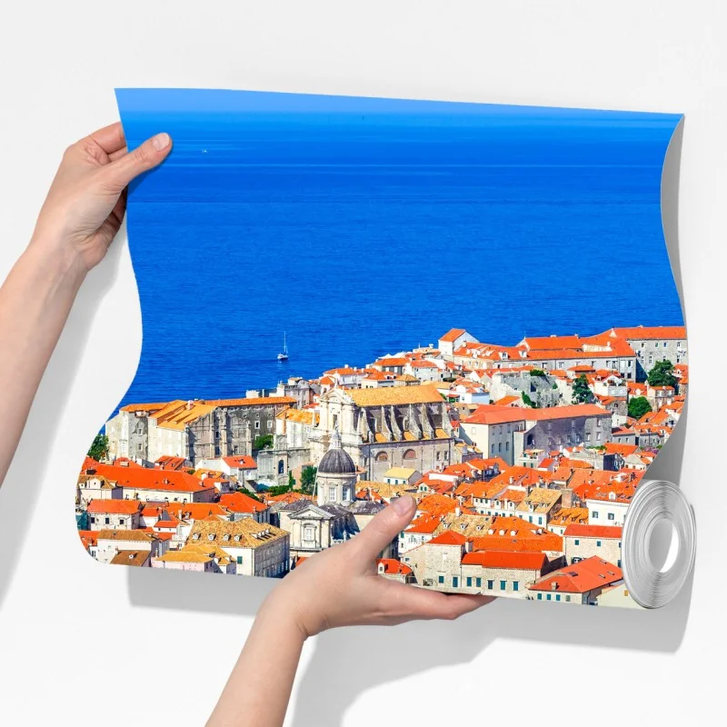 Fototapeta Dubrownik panorama starego miasta – Wallissimo® Fototapeta Dubrownik panorama starego miasta – Wallissimo®