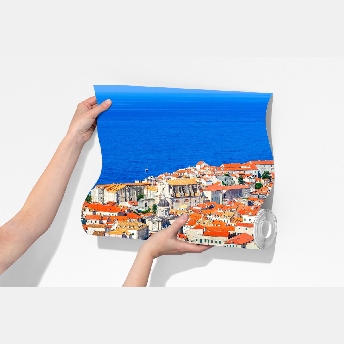 Fototapeta Dubrownik panorama starego miasta – Wallissimo® Fototapeta Dubrownik panorama starego miasta – Wallissimo®