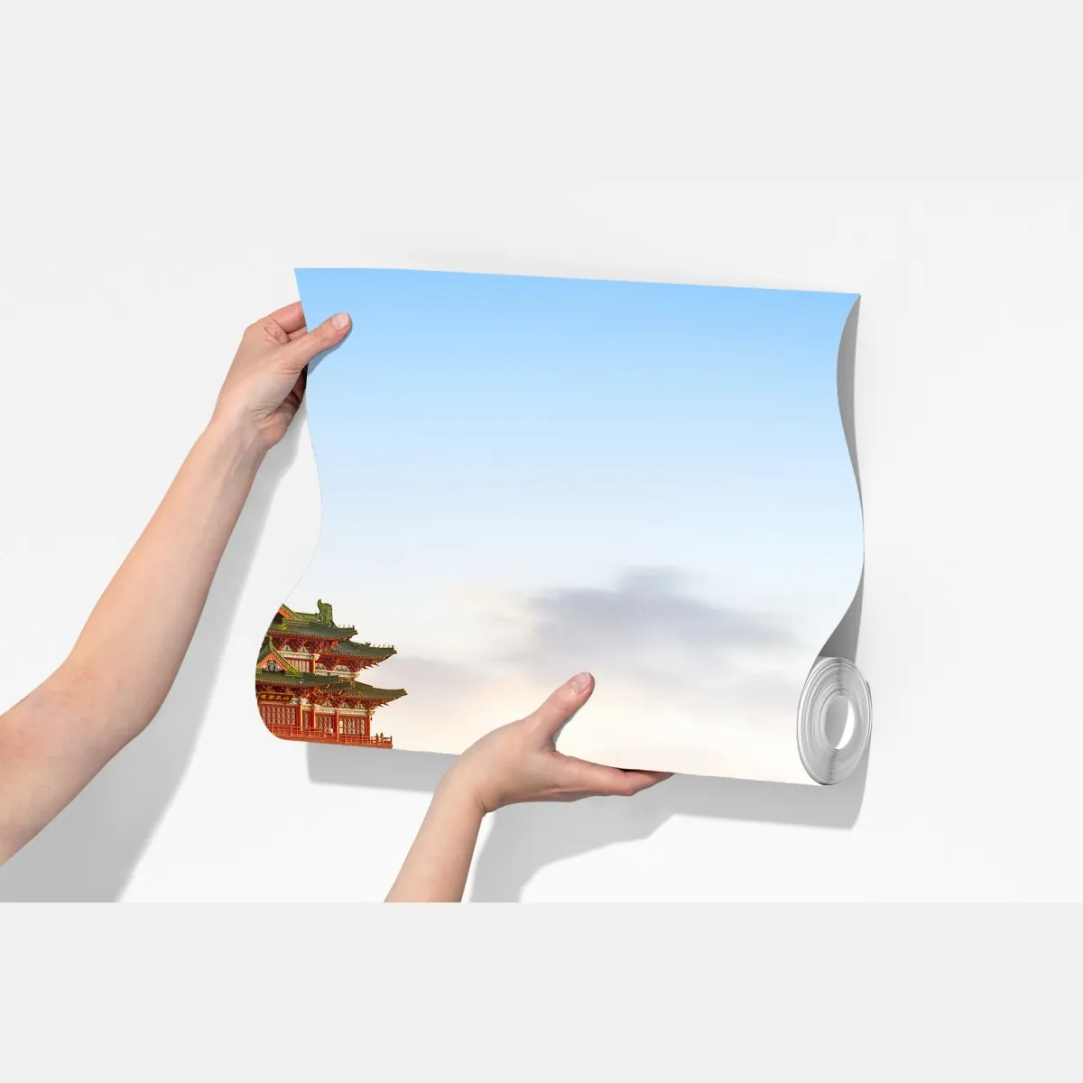 Fototapeta Pawilon Tengwang o wschodzie słońca – Wallissimo® Fototapeta Pawilon Tengwang o wschodzie słońca – Wallissimo®