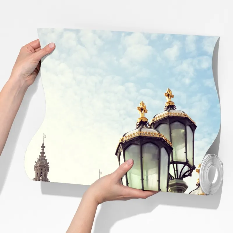 Fototapeta Big Ben i Pałac Westminsterski w Londynie – Wallissimo® Fototapeta Big Ben i Pałac Westminsterski w Londynie – Wallissimo®