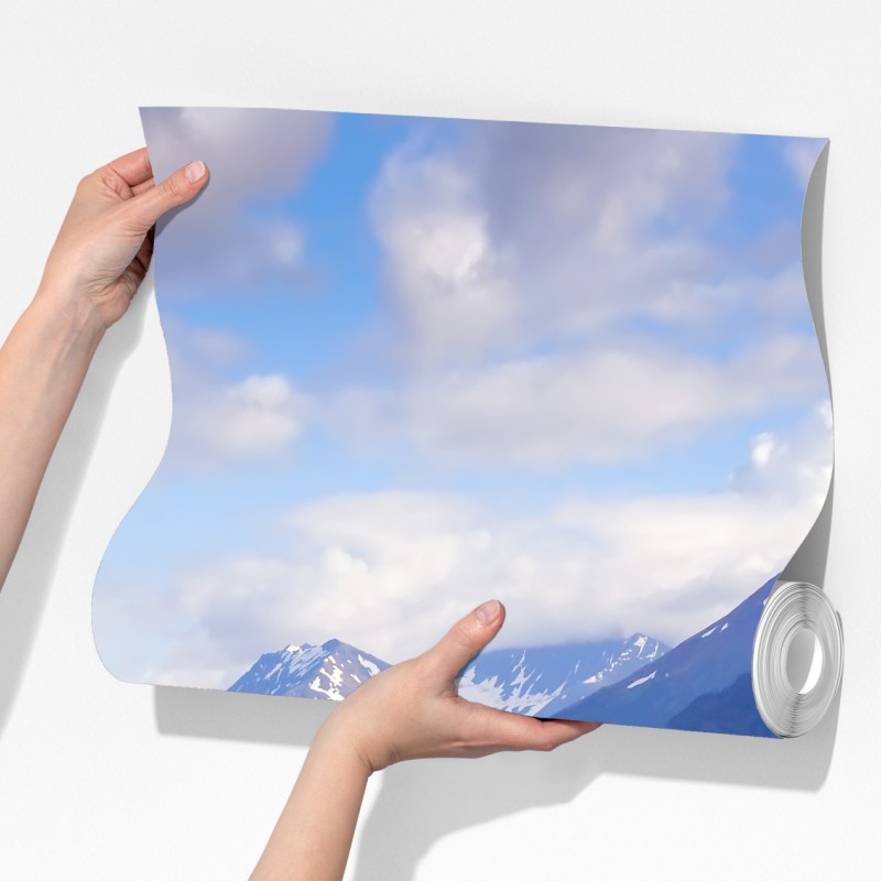 Fototapeta Tern Lake odbicia, krajobraz górski z Alaski – Wallissimo® Fototapeta Tern Lake odbicia, krajobraz górski z Alaski – Wallissimo®