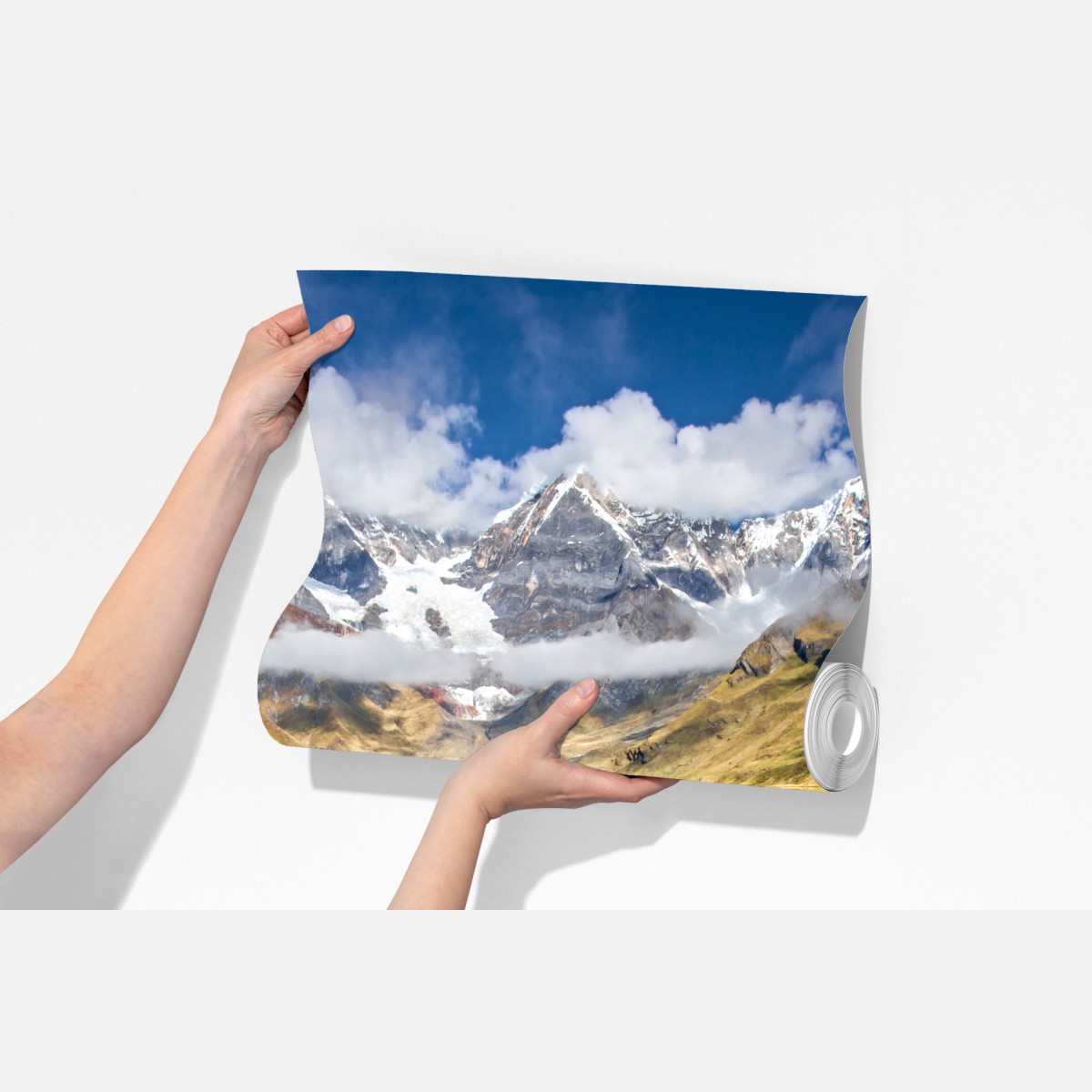 Fototapeta majestatyczne alpejskie jezioro – Wallissimo® Fototapeta majestatyczne alpejskie jezioro – Wallissimo®