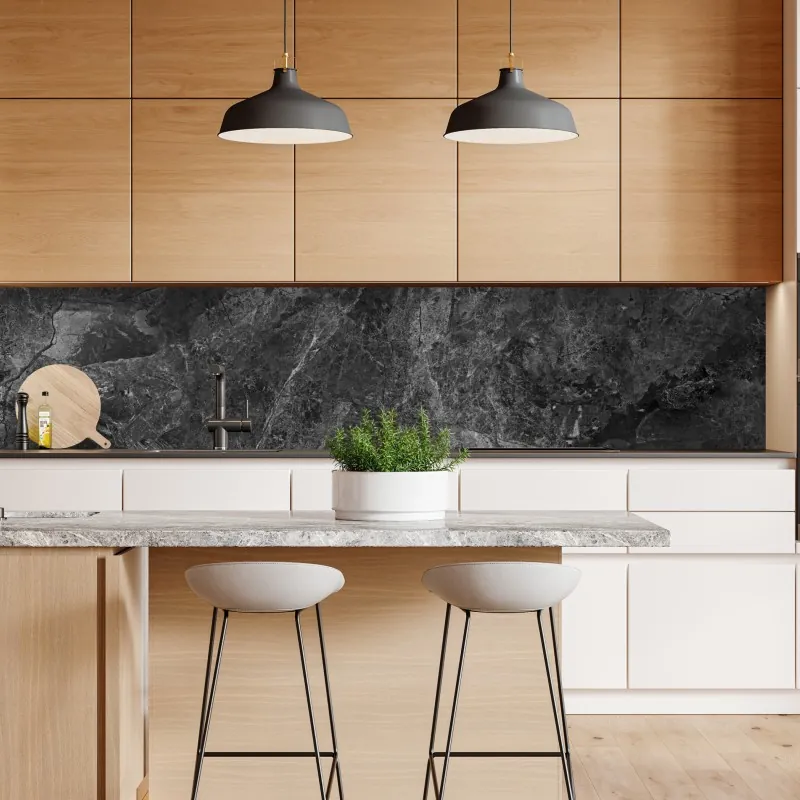 Naklejka repozycjonowalna ciemna faktura marmuru – Wallissimo® Naklejka repozycjonowalna ciemna faktura marmuru – Wallissimo®