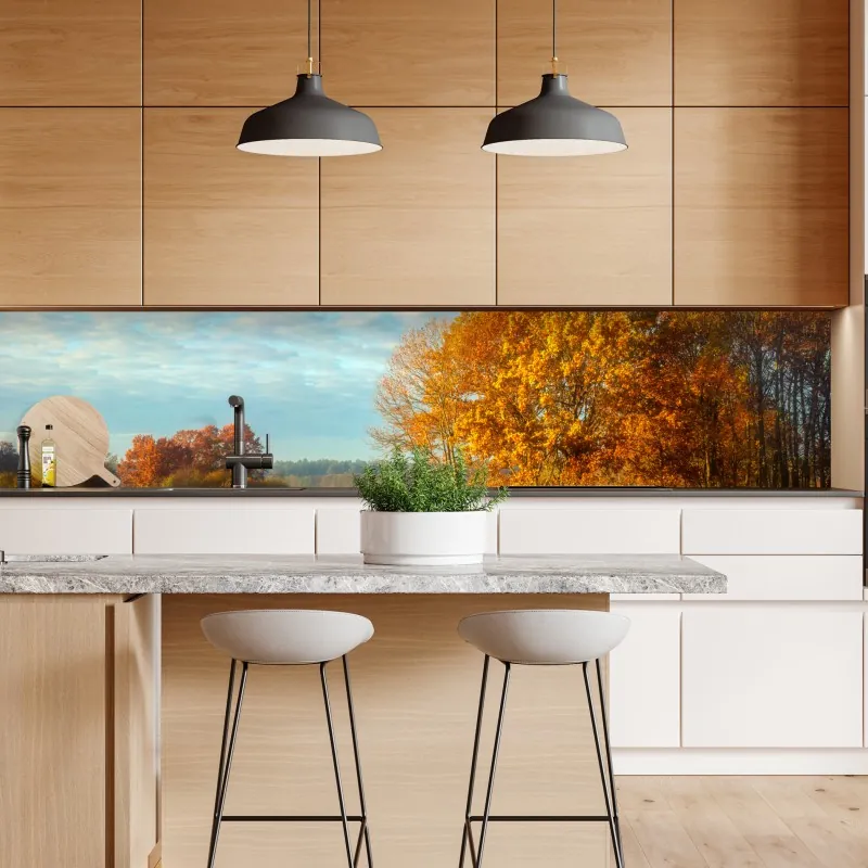 Naklejka repozycjonowalna subtelna teksturowana abstrakcja w ciepłych neutralnych tonach – Wallissimo®