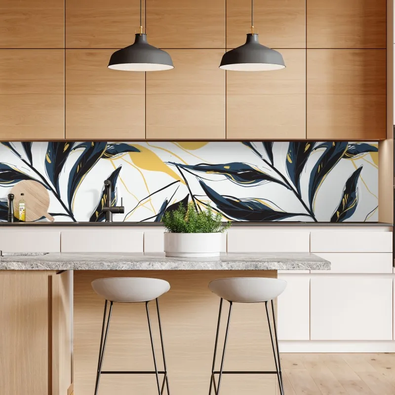 Naklejka repozycjonowalna pastelowy wzór z króliczkami do pokoju dziecięcego – Wallissimo®