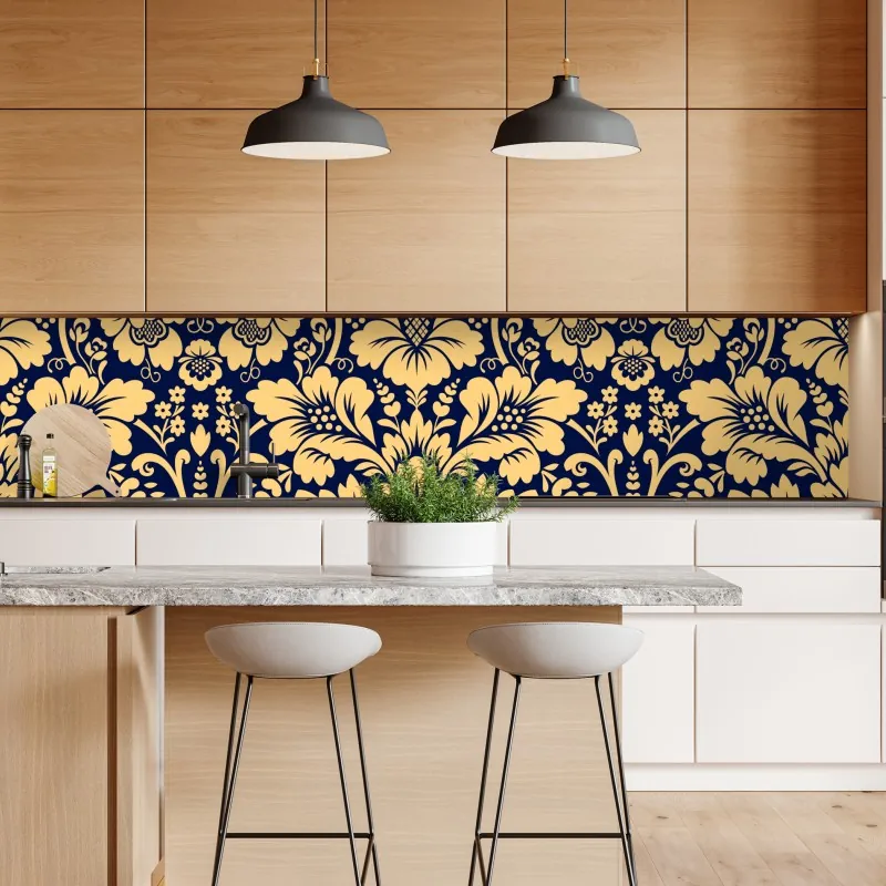 Naklejka repozycjonowalna Toskańskie pagórki o zachodzie słońca – Wallissimo®