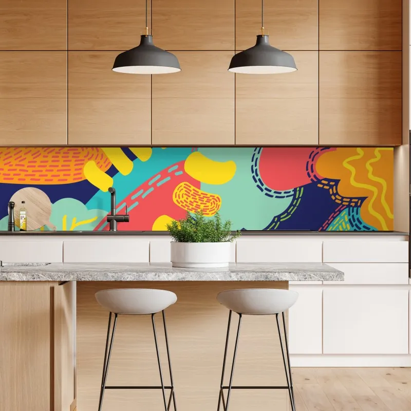 Naklejka repozycjonowalna monochromatyczna tekstura marmuru – Wallissimo®