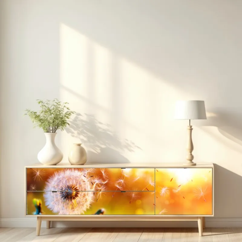 Naklejka repozycjonowalna spokojne alpejskie jezioro – Wallissimo®