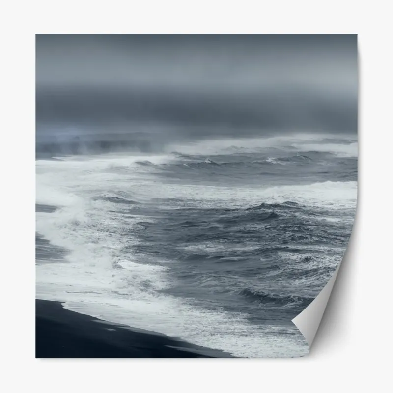 Naklejka repozycjonowalna wzór z różowymi flamingami – Wallissimo®