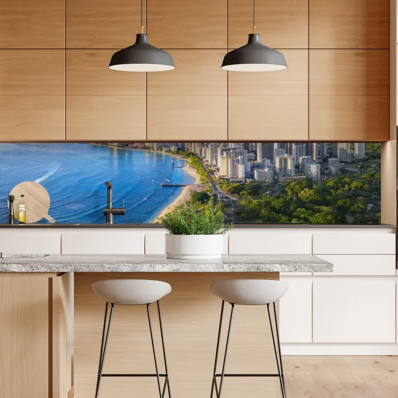 Naklejka repozycjonowalna delikatne różowe anemony i niebieski motyl – Wallissimo®