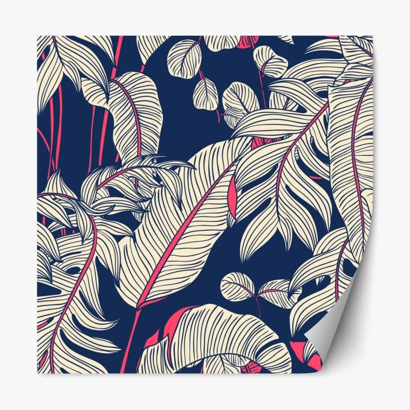 Naklejka repozycjonowalna pastelowy organiczny wzór abstrakcyjny – Wallissimo®