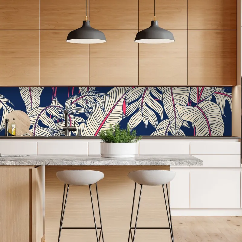 Naklejka repozycjonowalna pastelowy organiczny wzór abstrakcyjny – Wallissimo®