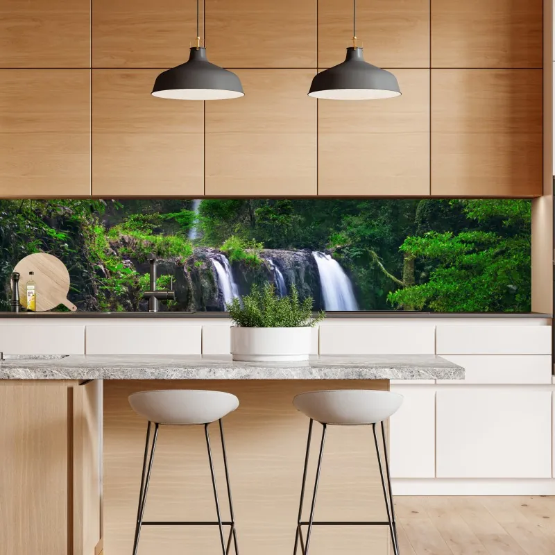 Naklejka repozycjonowalna botaniczny rysunek kwiatowy – Wallissimo®