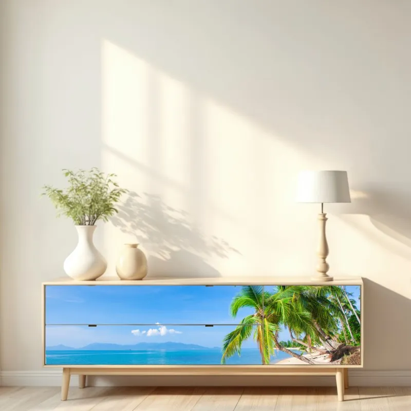 Naklejka repozycjonowalna kozica alpejska na skalistym grzbiecie – Wallissimo®