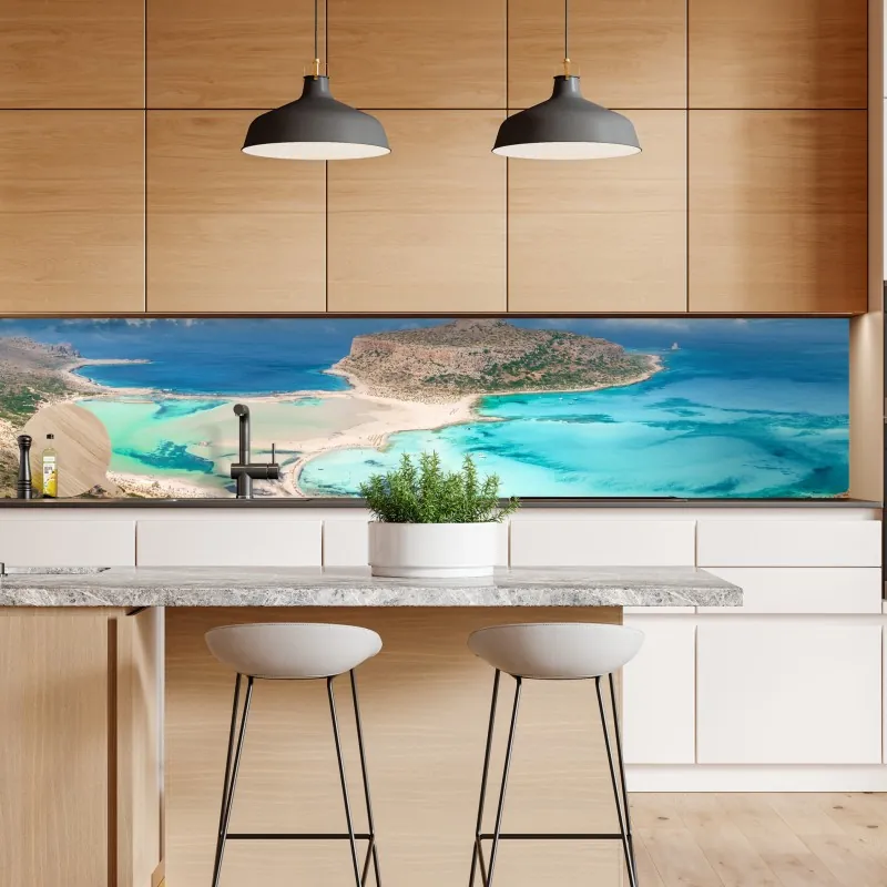 Naklejka repozycjonowalna żywy geometryczny wzór pop – Wallissimo®