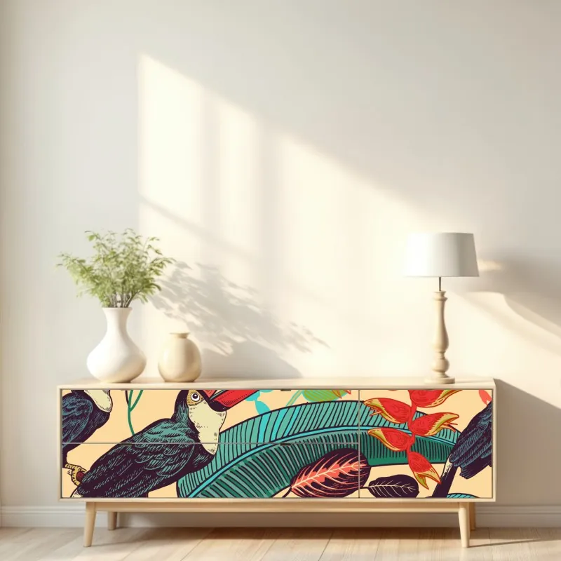 Naklejka repozycjonowalna czarny marmur z żyłami – Wallissimo®