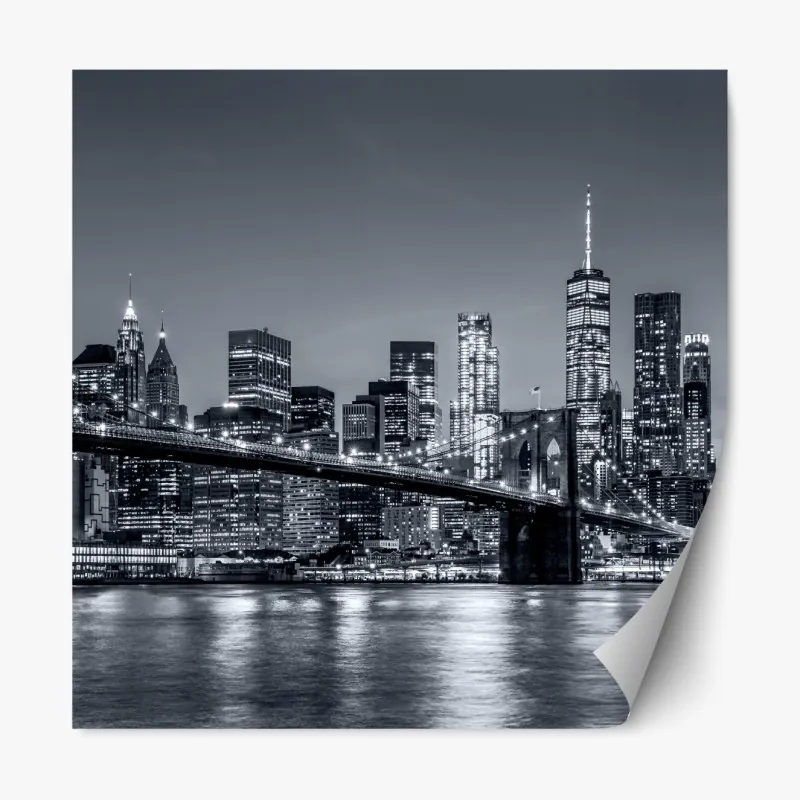 Naklejka repozycjonowalna złoty zachód słońca nad spokojną plażą – Wallissimo®