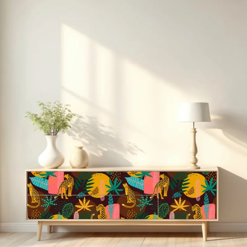 Naklejka repozycjonowalna dłonie przy fortepianie w ruchu – Wallissimo®