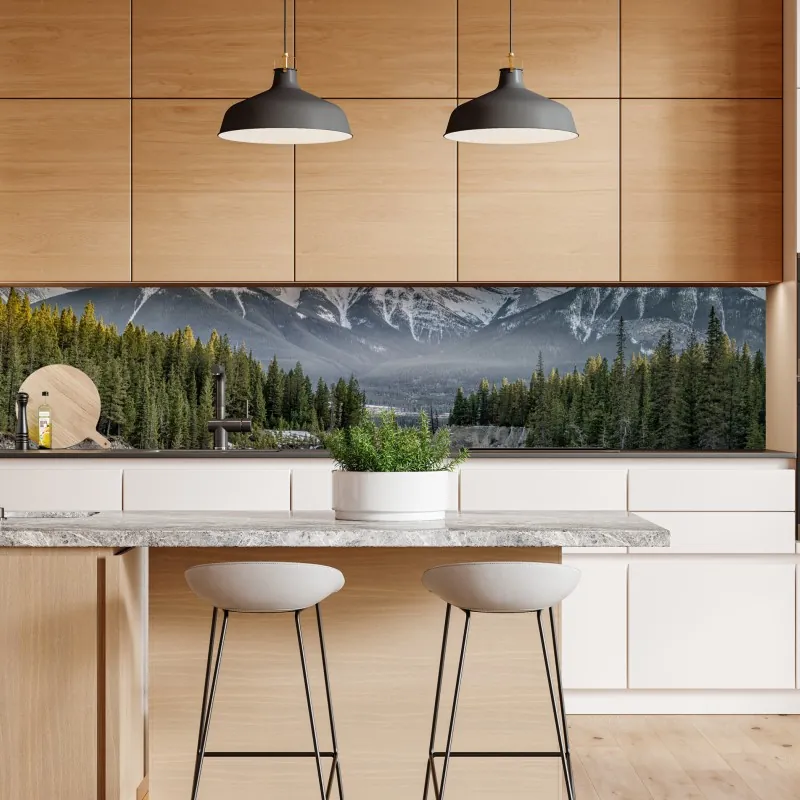 Naklejka repozycjonowalna złoty liść monstera na białym tle – Wallissimo®