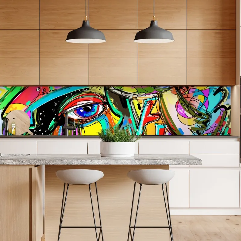 Naklejka repozycjonowalna Toskańskie pagórki o zachodzie słońca – Wallissimo®