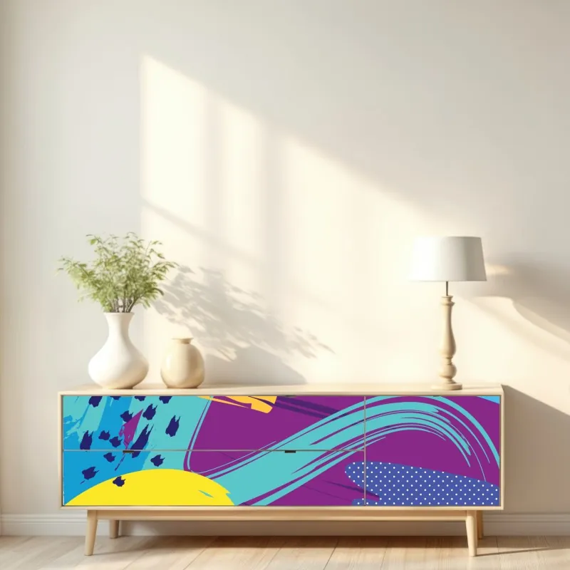 Naklejka repozycjonowalna błękitne jaskinie na Zakynthos – Wallissimo®