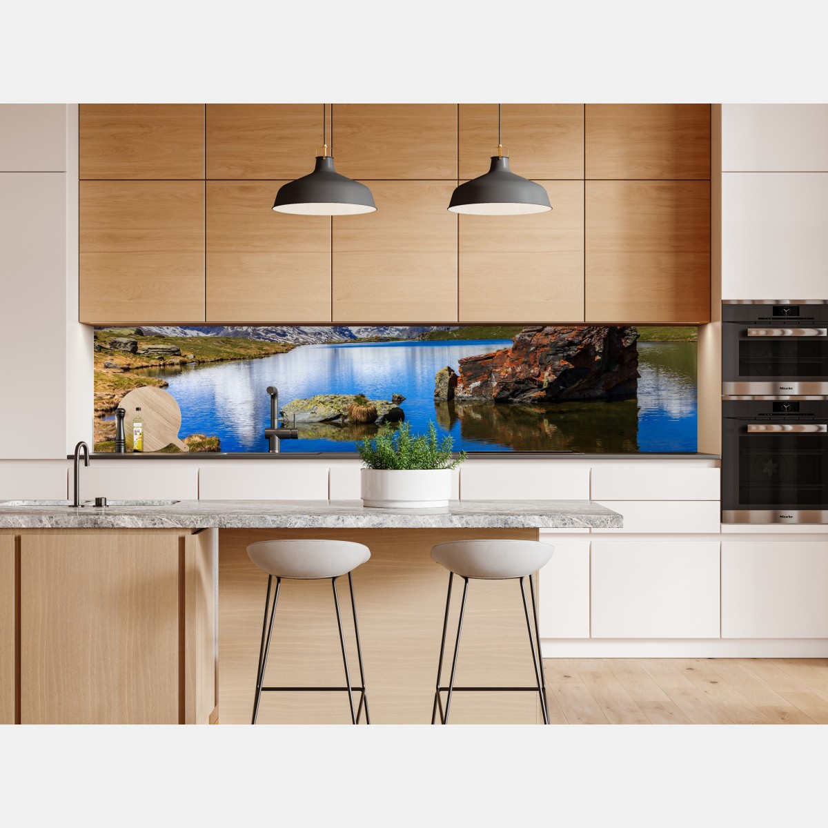 Naklejka repozycjonowalna spokojne odbicie Matterhornu nad jeziorem Stellisee, Zermatt – Wallissimo® Naklejka repozycjonowalna spokojne odbicie Matterhornu nad jeziorem Stellisee, Zermatt – Wallissimo®