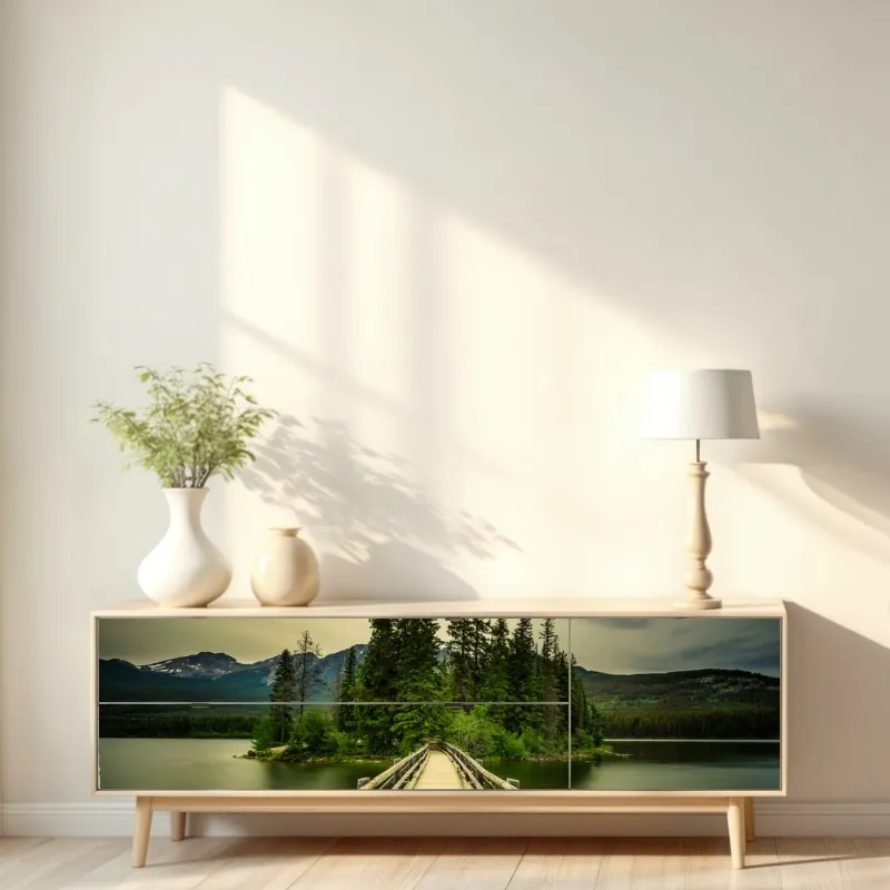 Naklejka repozycjonowalna eleganckie kalie w monochromie – Wallissimo®