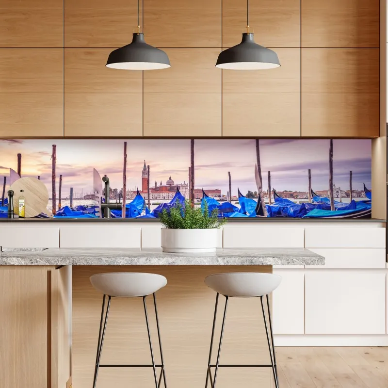 Naklejka repozycjonowalna Stambuł z Błękitnym Meczetem o zachodzie słońca – Wallissimo®