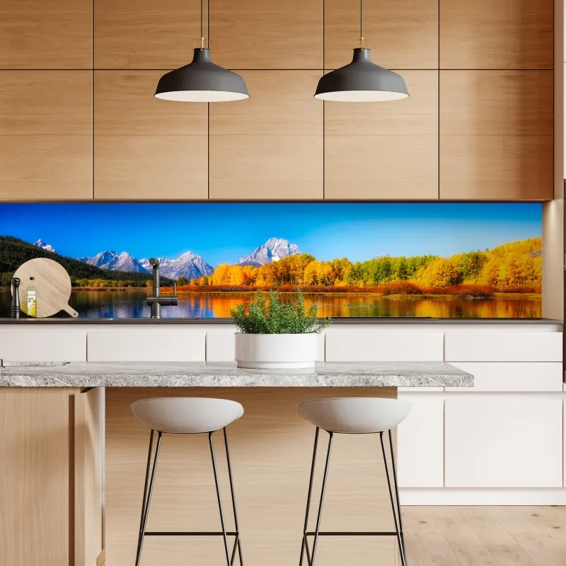 Naklejka repozycjonowalna żywy słonecznik na czarnym tle – Wallissimo®