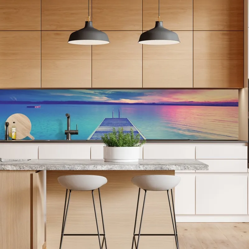 Naklejka repozycjonowalna tropikalny motyw tukanów – Wallissimo®