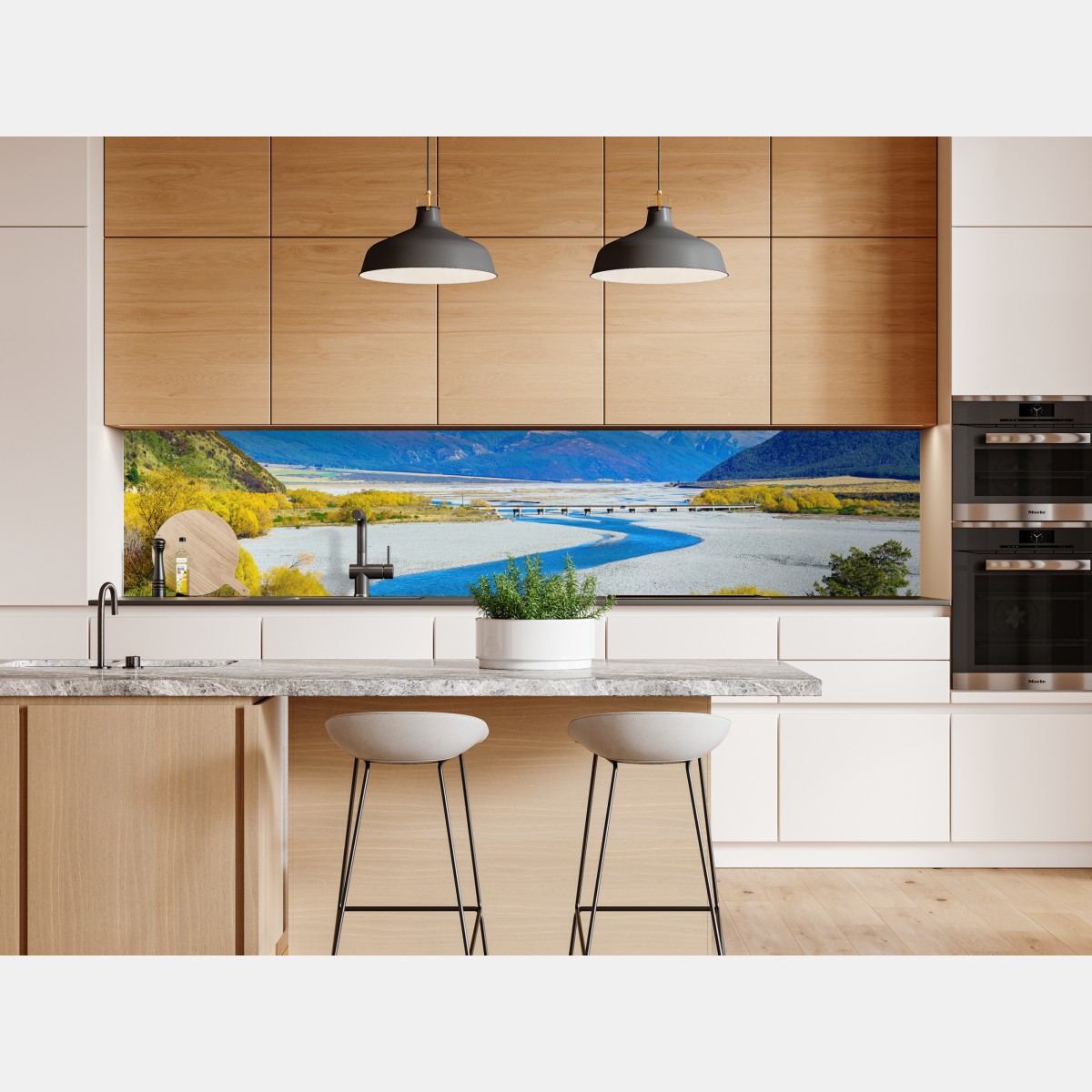 Naklejka repozycjonowalna jesienny zakręt rzeki w Arthur's Pass National Park, South Island, New Zealand – Wallissimo® Naklejka repozycjonowalna jesienny zakręt rzeki w Arthur's Pass National Park, South Island, New Zealand – Wallissimo®