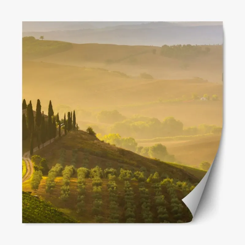 Naklejka repozycjonowalna panoramiczny widok na most Golden Gate – Wallissimo®