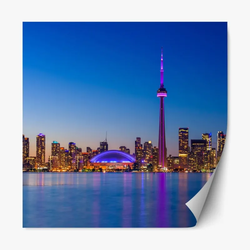 Naklejka repozycjonowalna słoneczny taras nad Morzem Śródziemnym – Wallissimo®