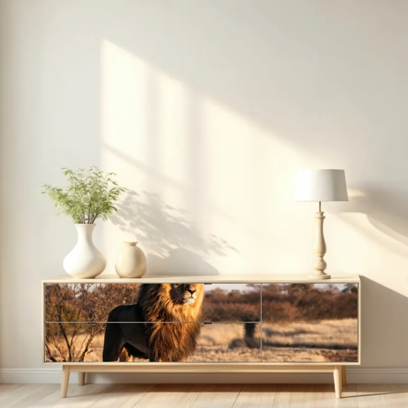 Naklejka repozycjonowalna zielono-złota płynna marmurkowa grafika – Wallissimo®