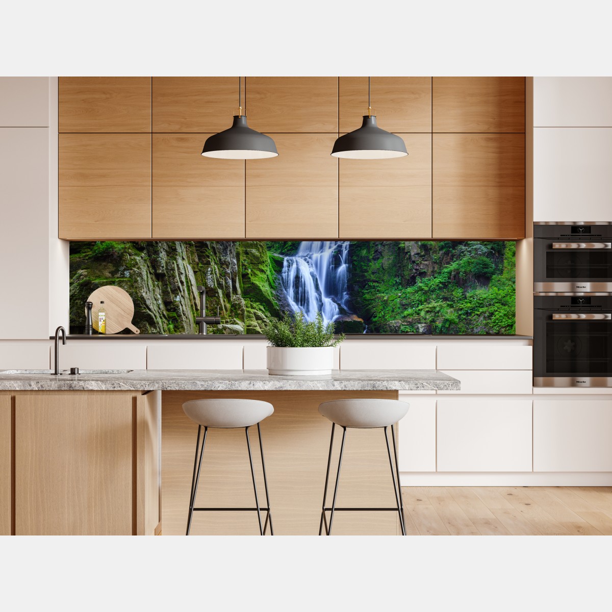 Naklejka repozycjonowalna wodospad Kamienczyk w Karkonoszach – Wallissimo® Naklejka repozycjonowalna wodospad Kamienczyk w Karkonoszach – Wallissimo®