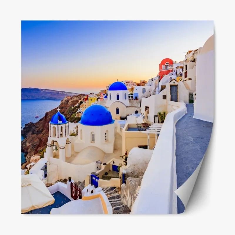 Naklejka repozycjonowalna Tower Bridge odbicie w odcieniach szarości – Wallissimo®