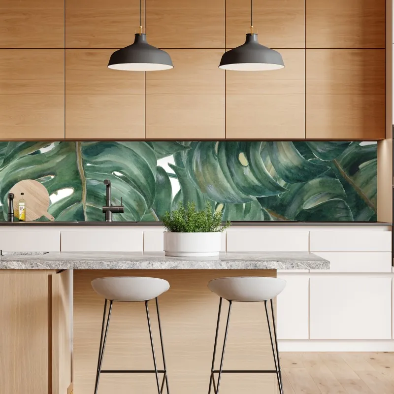 Naklejka repozycjonowalna spokojne alpejskie jezioro – Wallissimo®